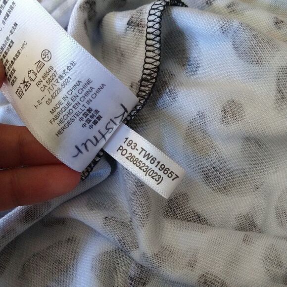 Tommy Bahama Long Sleeve Dress Leopard size Small - Picture 6 of 6